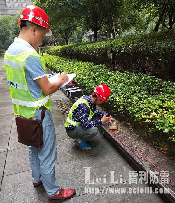 室外接地點(diǎn)防雷檢測(cè)